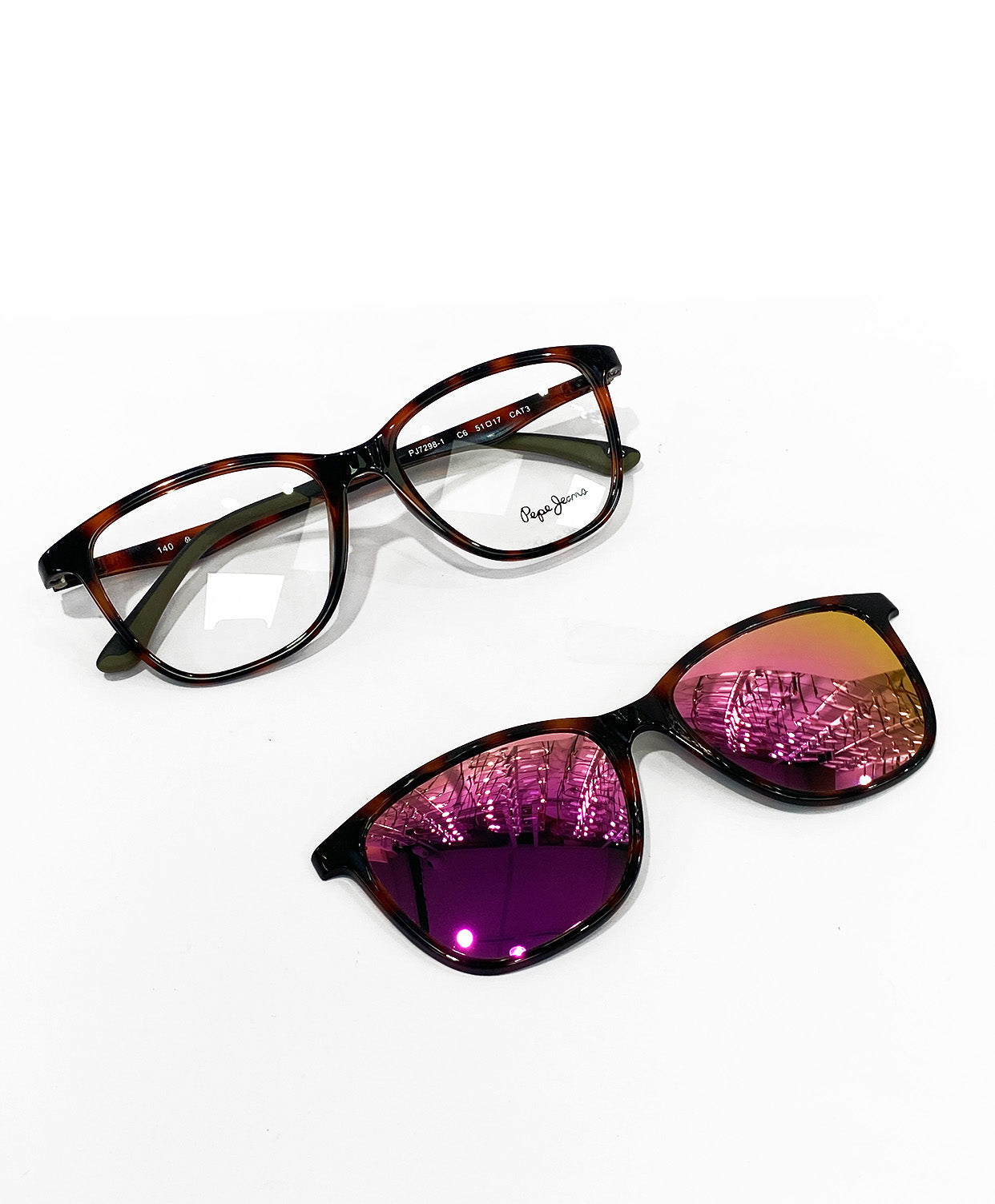 Pepe Jeans Lentes con sobrelente polarizado