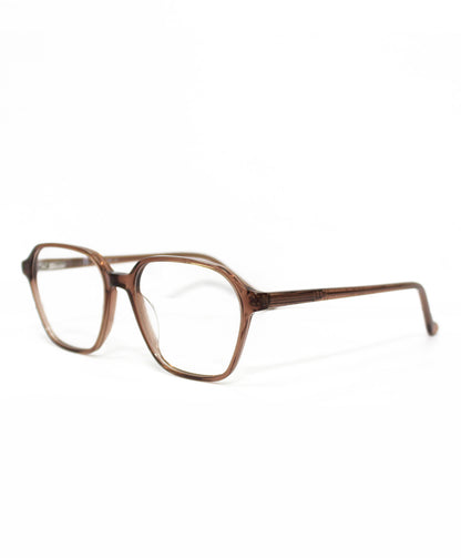 Lentes de acetato delgado en forma diamante cuadrado