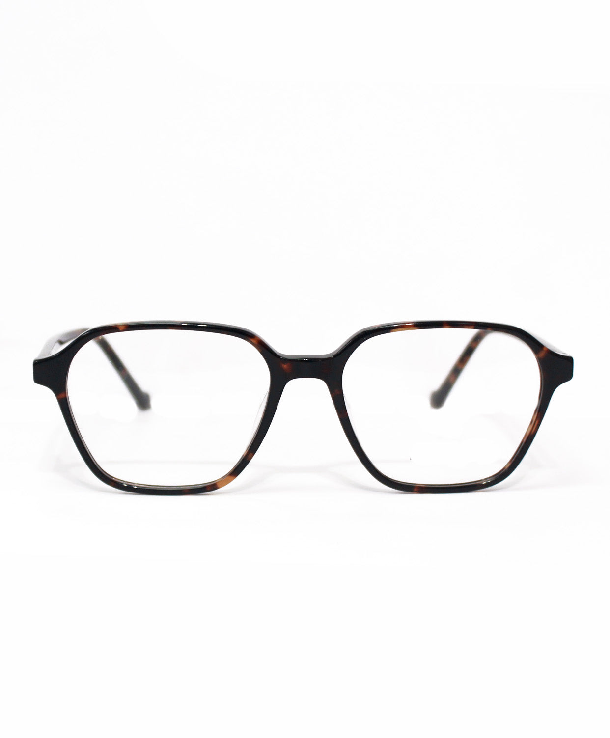 Lentes de acetato delgado en forma diamante cuadrado
