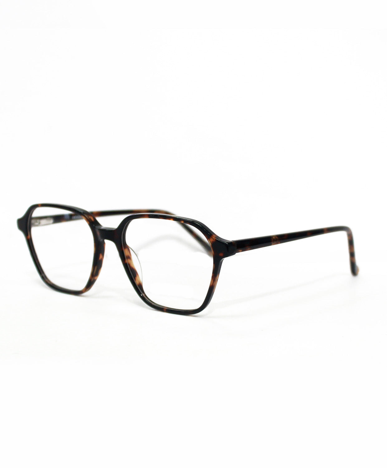 Lentes de acetato delgado en forma diamante cuadrado