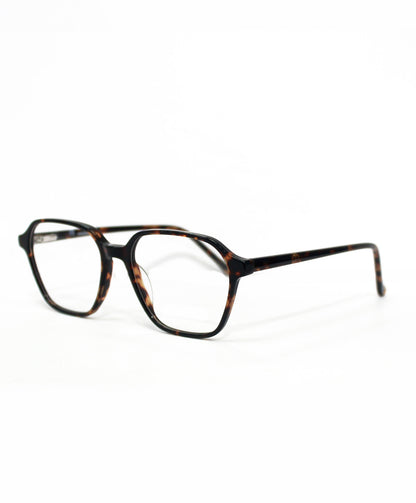 Lentes de acetato delgado en forma diamante cuadrado