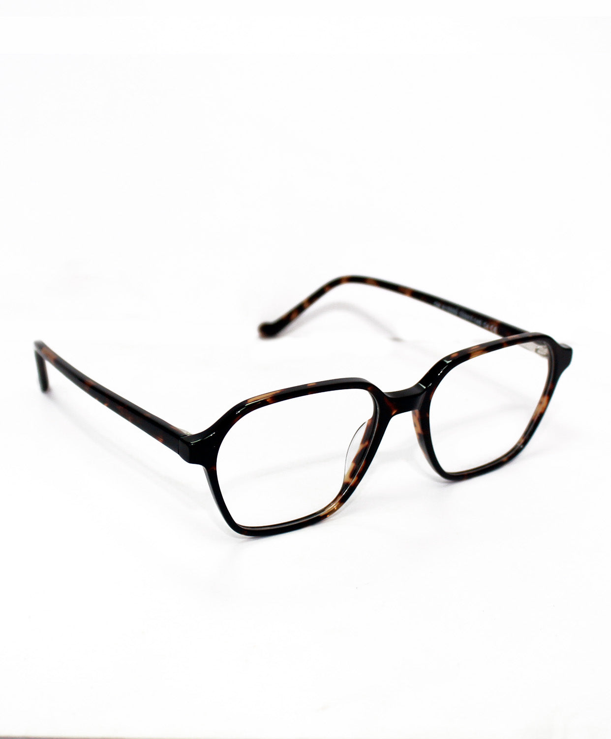 Lentes de acetato delgado en forma diamante cuadrado
