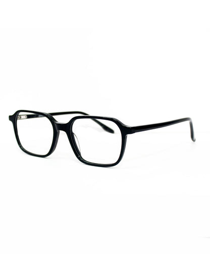 Lentes cuadrados livianos en acetato