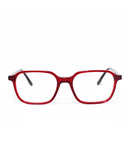 Lentes cuadrados livianos en acetato