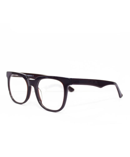 Lentes redondos semi cuadrados en acetato