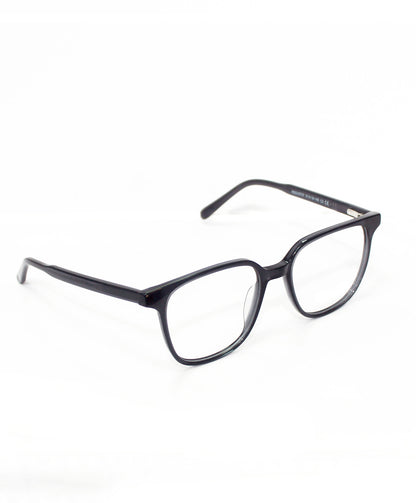 Lentes cuadrados delgados en acetato