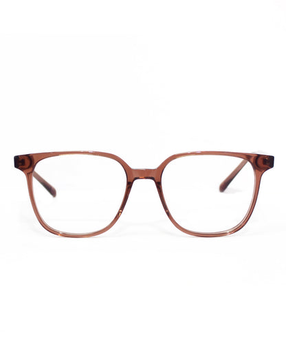 Lentes cuadrados delgados en acetato