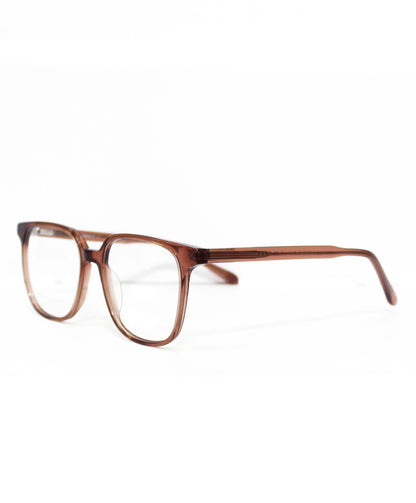 Lentes cuadrados delgados en acetato