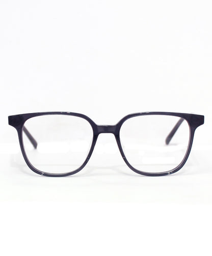 Lentes cuadrados delgados en acetato