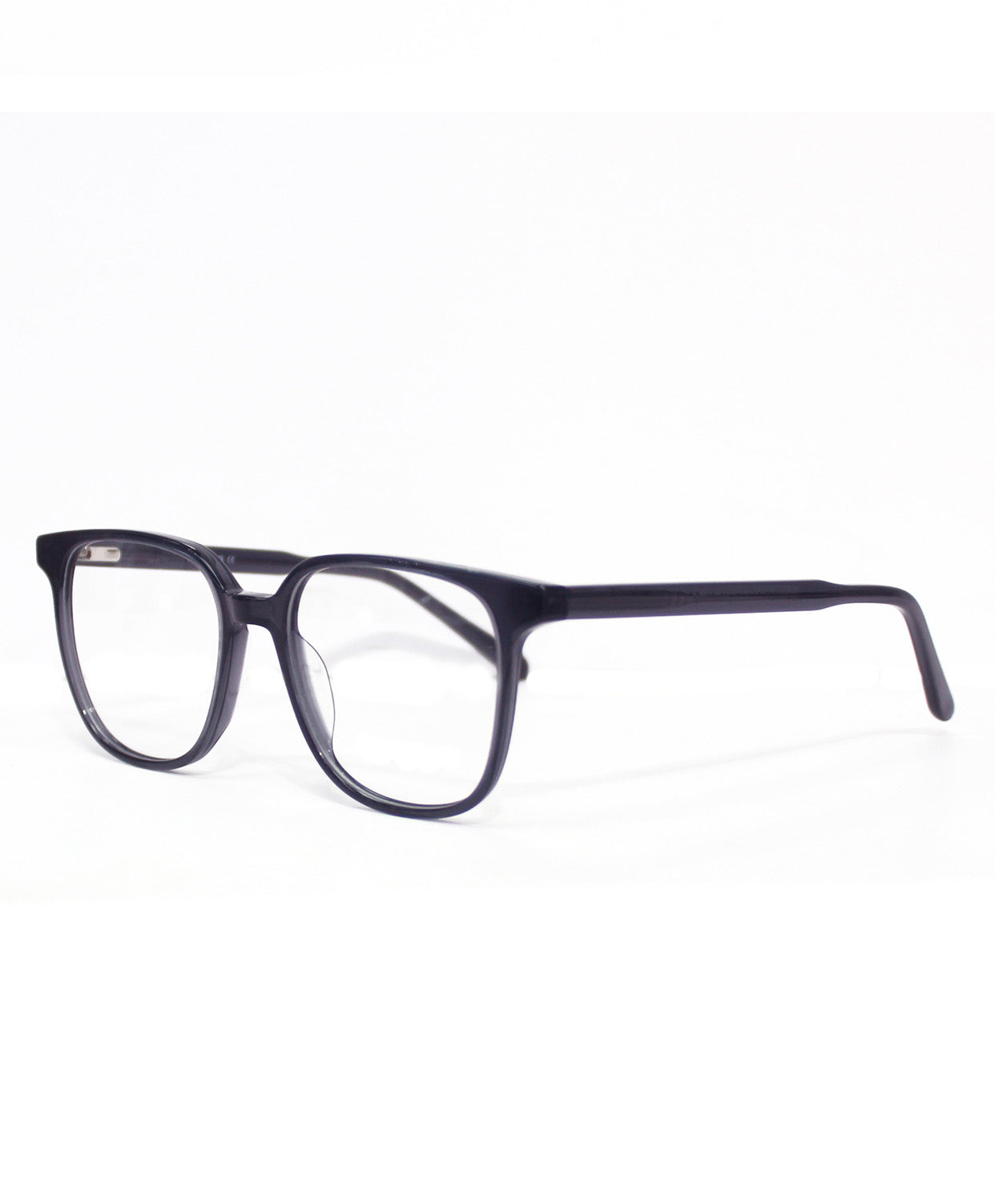 Lentes cuadrados delgados en acetato