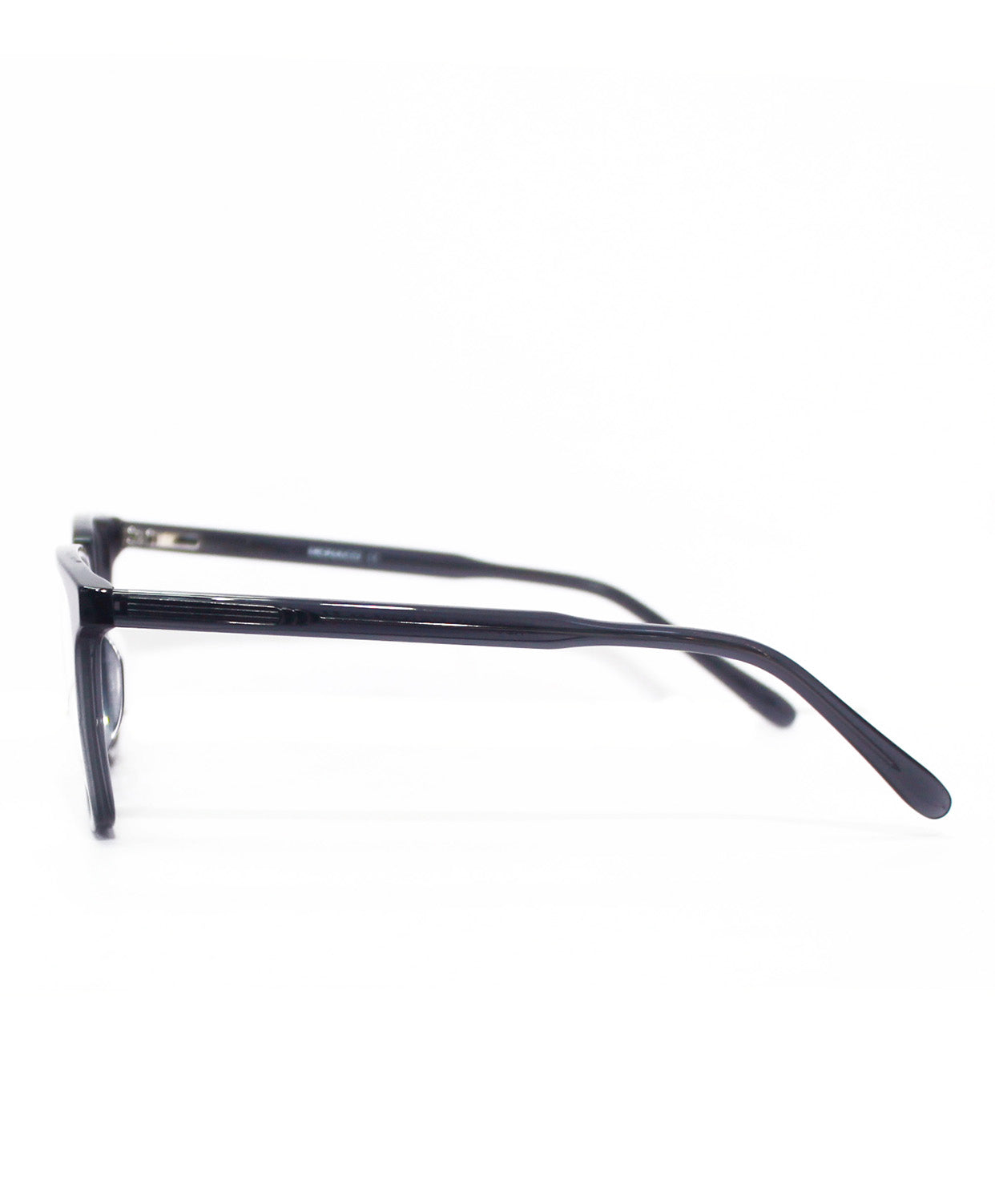 Lentes cuadrados delgados en acetato