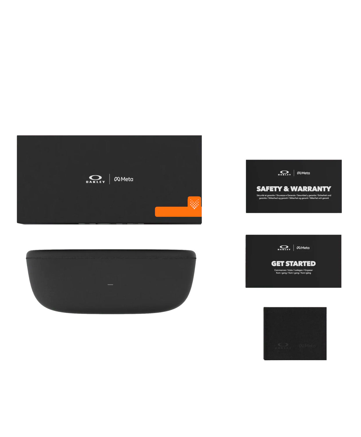 Oakley Meta HSTN BLACK CLEAR 00W8002