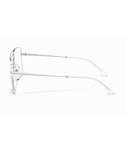 Ray Ban lentes cuadrados de metal plata