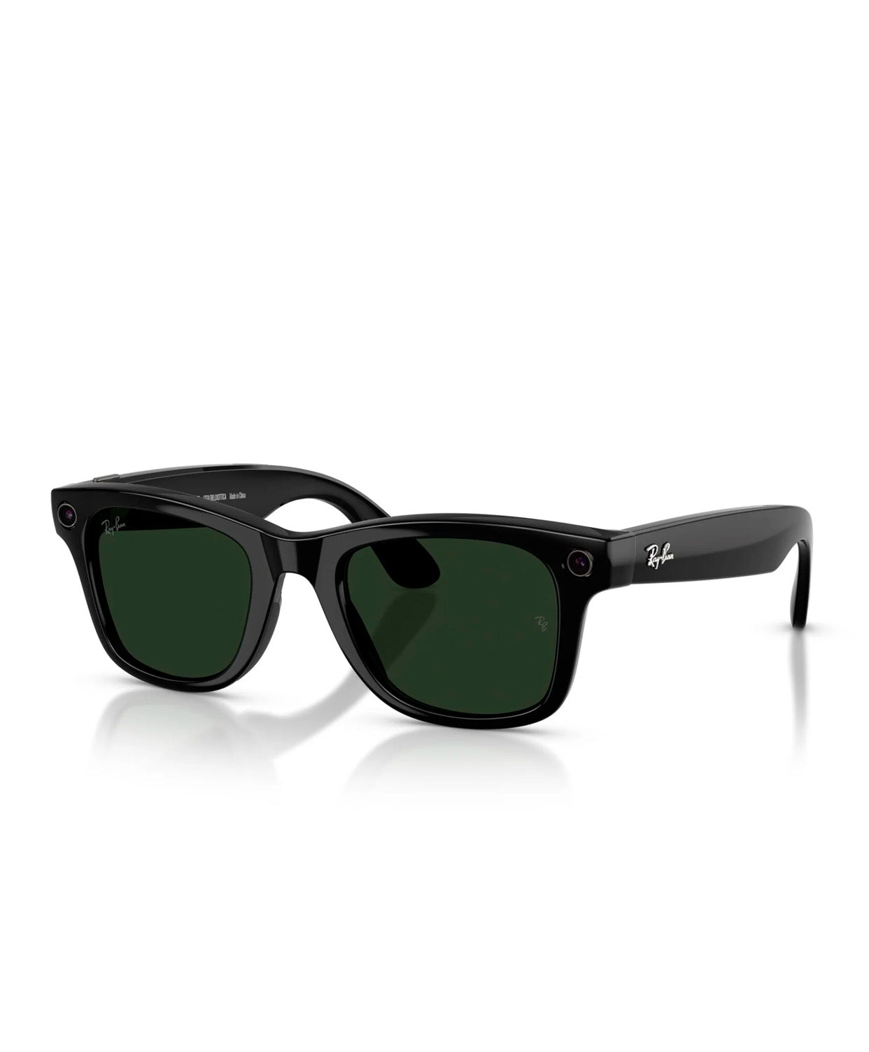 Ray-Ban Meta Wayfarer RW4012 (Gen 2) Shiny black con lunas G15 (color verde clásico)
