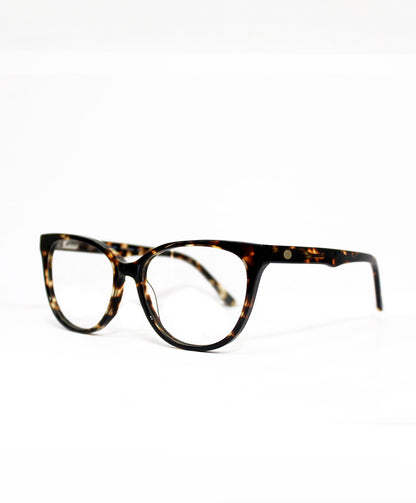 Montura agatada redonda color animal print