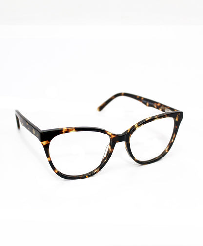 Montura agatada redonda color animal print