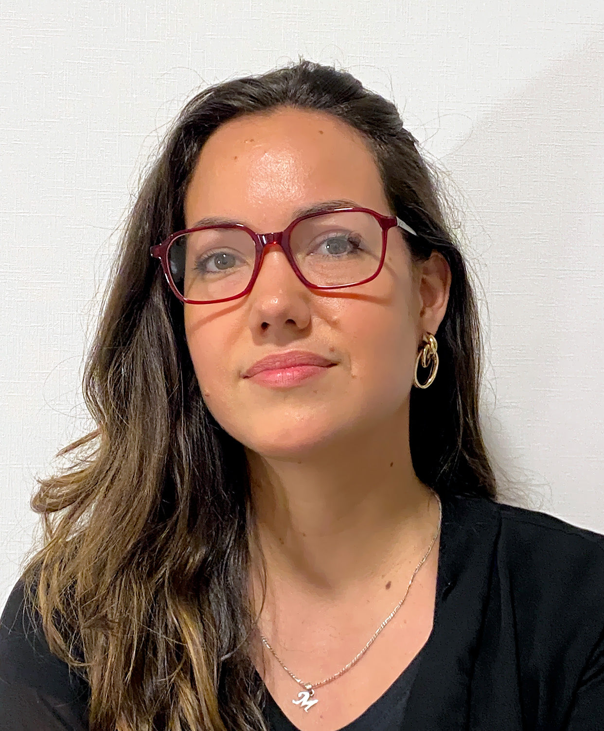 Lentes cuadrados livianos en acetato