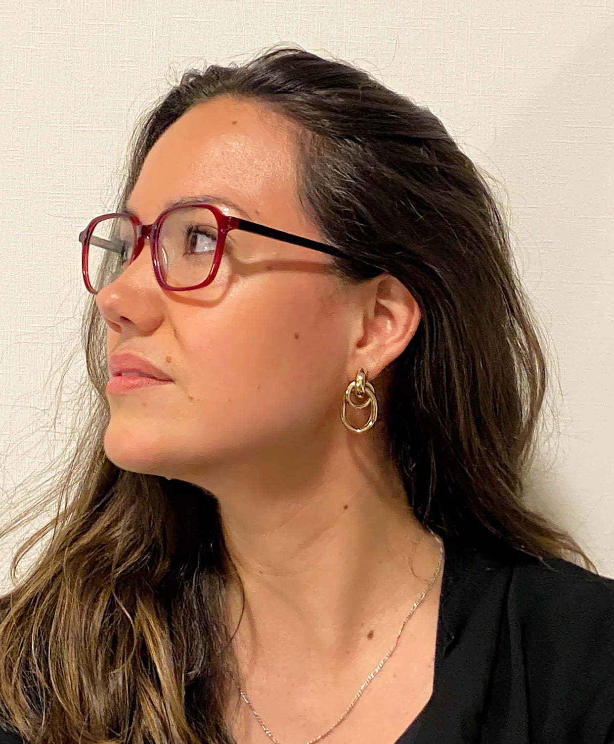 Lentes cuadrados livianos en acetato